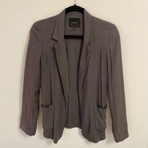 Grey Kent Relaxed Blazer / Size 0